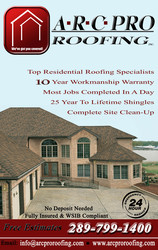 A.R.C. Pro Roofing Inc.
