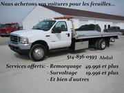 Junk car Removal la Féraille /Scrap (514 )836-0593.(514)776-7555.     