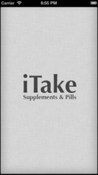 iTake: Supplements and Pills Tracker – iPhone app - Healthcare,  Fitnes