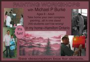 FUN PAINTING CLASSES! ONLY $30 EVERYTHING included!