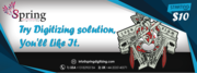 Spring digitizing,  a platform where you can find lowest initial prices