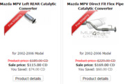 Muffler Express,  Toronto - Wholesalers MPV Catalytic Converter