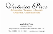 Verónica Pisco Lawyers Pos-Graduated in Tax Law