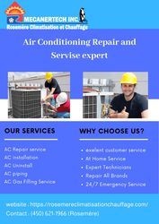 Air Conditioning Repair in Blainville | Rosemere Climatisation et Chau