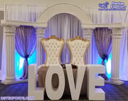  Best Jewish Theme Wedding Stage Decoration