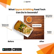 Get Professional Food Photography in Toronto with Spyne
