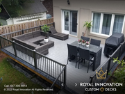 Hire Reliable PVC Deck Builder Near Me: Royal Innovation Deck Builder