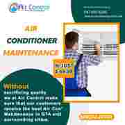 WE OFFER MAINTENANCE FOR YOUR AIR CONDITIONERS AS AIR CONTROL HEATING 