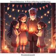 Diwali Dilemma: Saving,  Gifting,  and Sharing
