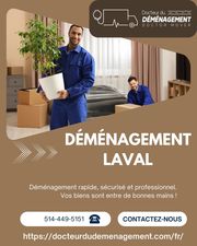 Déménagement Laval – Déménageurs Professionnels,  Rapides et Fiables