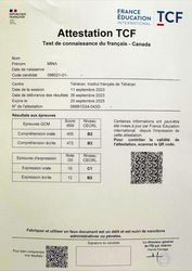 WhatsApp +31 6 87546855 ORIGINAL TFE C1 CANADA CERTIFICATE