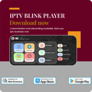 Iptv blink player stream  live tv anywhere on the go 