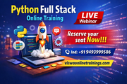 Python Full Stack Online Certification Training Course