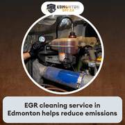 EGR cleaning service in Edmontonhelps reduce emissions
