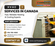 HVAC Services in Canada | Fast,  Reliable Heating & Cooling Experts