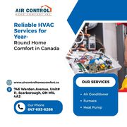 Reliable HVAC Services for Year-Round Home Comfort in Canada
