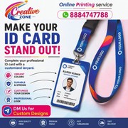 Creative Zone  ID Card for Colleges Companies  Schools  