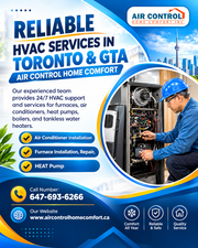 Reliable HVAC Services in Toronto & GTA – Air Control Home Comfort