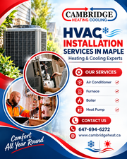 HVAC Installation Services in Maple | Heating & Cooling Experts