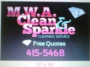 M.W.A clean@sparkle cleaning service